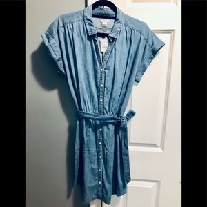J. Crew Dresses - NWT JCrew Button Down Chambray Dress J. Crew Dresses - NWT JCrew Button Down Chambray Dress